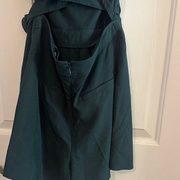 Club Monaco mandria palm Teal Sleeveless Romper size 2 - Picture 4 of 6